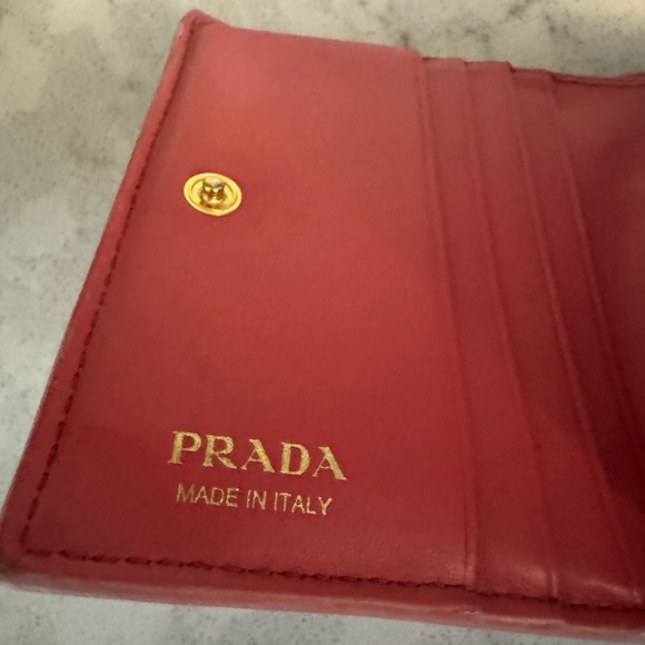 Prada bow-detail mini folding wallet - Picture 10 of 11